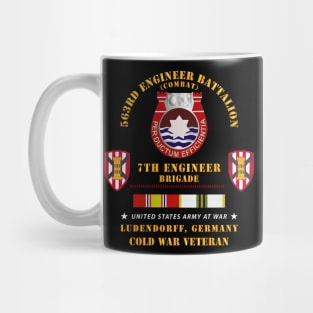 563rd Engineer Bn, 7th Eng Bde, Ludendorff, Germany w COLD SVC X 300 Mug